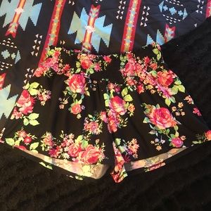 Floral shorts